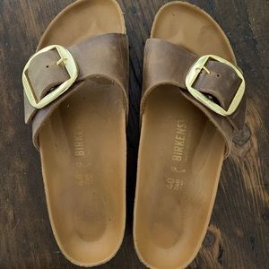 Birkenstock Madrid Big Buckle sandals size 40